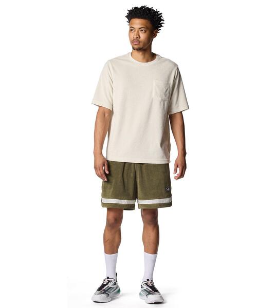 UNDER ARMOUR(アンダーアーマー)の「UAアイコン スポーツウェア テリー ショートスリーブ Tシャツ(ライフスタイル/メンズ)(Tシャツ/カットソー・メンズ・オフホワイト・XL/2XL/M/S/L)」の3枚目の写真