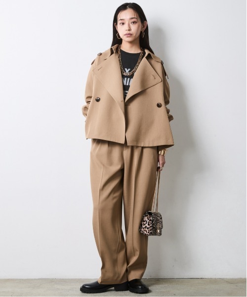 CHIC STYLE(シックスタイル)の「バルーンパンツ<大きいサイズ有>シックスタイル(その他パンツ・レディース・ベージュ/チャコール・LL/3L/5L/4L/L/M)」の6枚目の写真