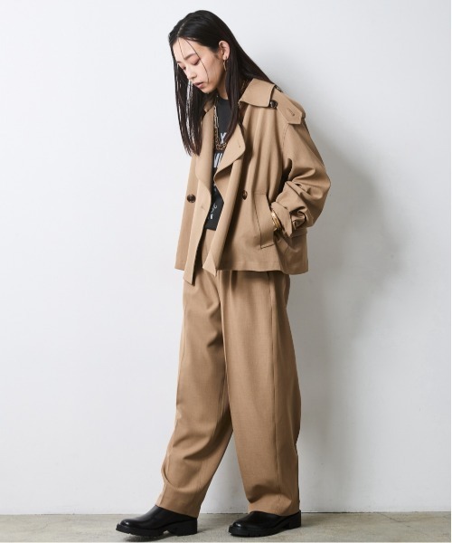 CHIC STYLE(シックスタイル)の「バルーンパンツ<大きいサイズ有>シックスタイル(その他パンツ・レディース・ベージュ/チャコール・LL/3L/5L/4L/L/M)」の12枚目の写真
