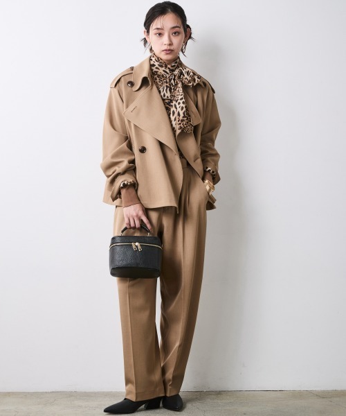 CHIC STYLE(シックスタイル)の「バルーンパンツ<大きいサイズ有>シックスタイル(その他パンツ・レディース・ベージュ/チャコール・LL/3L/5L/4L/L/M)」の21枚目の写真