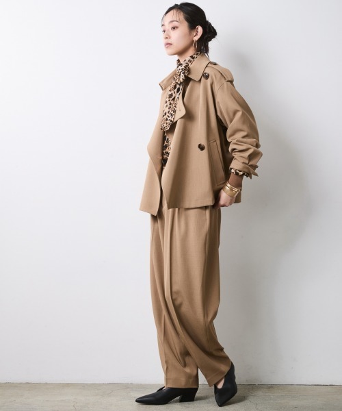 CHIC STYLE(シックスタイル)の「バルーンパンツ<大きいサイズ有>シックスタイル(その他パンツ・レディース・ベージュ/チャコール・LL/3L/5L/4L/L/M)」の22枚目の写真