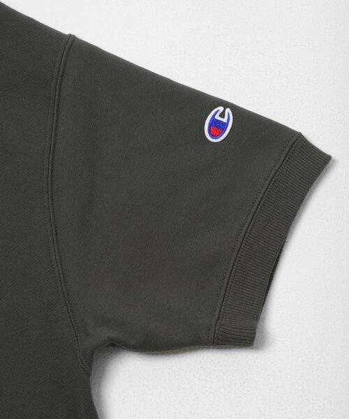 Champion(チャンピオン)の「CHAMPION SHORT SLEEVE SWEAT(スウェット・レディース・オートミール/ブラック系その他・MEDIUM)」の11枚目の写真