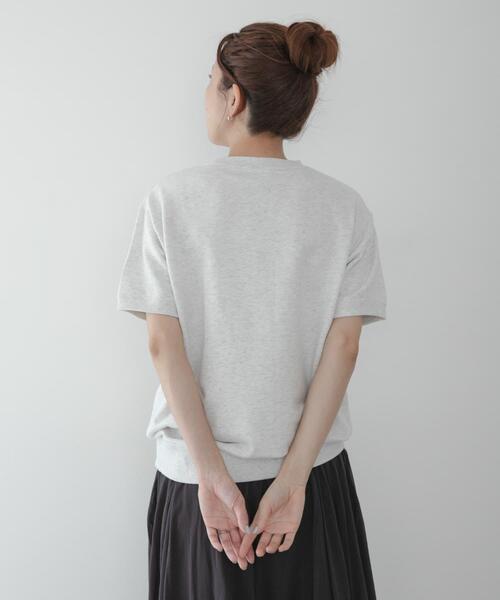 Champion(チャンピオン)の「CHAMPION SHORT SLEEVE SWEAT(スウェット・レディース・オートミール/ブラック系その他・MEDIUM)」の14枚目の写真