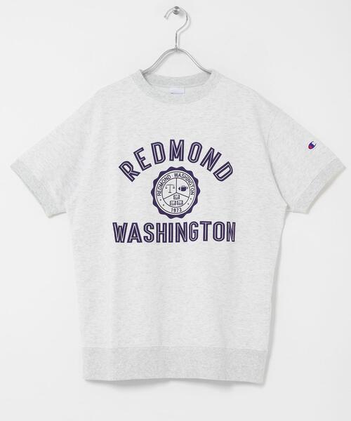Champion(チャンピオン)の「CHAMPION SHORT SLEEVE SWEAT(スウェット・レディース・オートミール/ブラック系その他・MEDIUM)」の19枚目の写真
