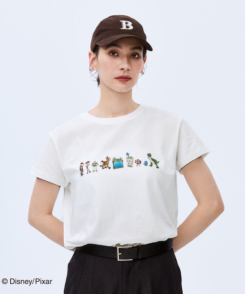coca(coca)(コカ)の「【ピクサー/トイ・ストーリー5】ウォッシュドTシャツ(Tシャツ/カットソー・レディース・B/A/C/D・M/L/S)」の8枚目の写真