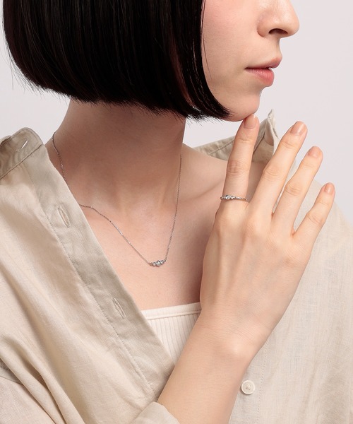 festaria bijou SOPHIA（フェスタリアビジュソフィア）の「SV925  ダイヤモンド リング（リング・レディース・シルバー・13号/7号/11号/9号/3号）」の7枚目の写真