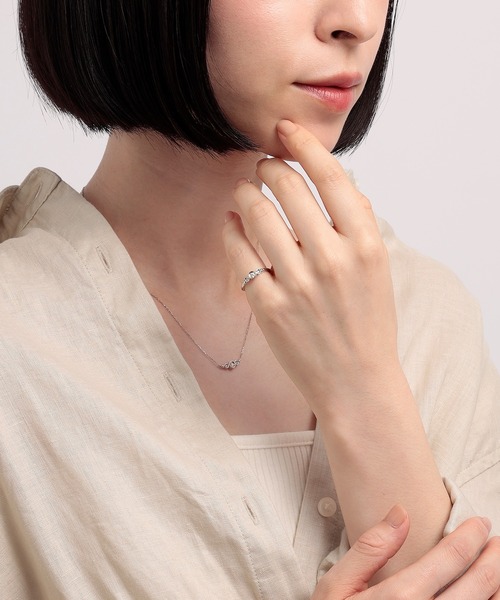 festaria bijou SOPHIA（フェスタリアビジュソフィア）の「SV925  ダイヤモンド リング（リング・レディース・シルバー・13号/7号/11号/9号/3号）」の12枚目の写真