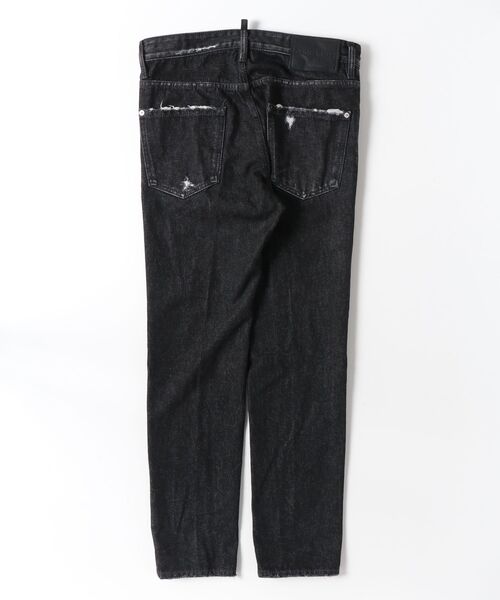 DSQUARED2(ディースクエアード)の「Teddy Jean Black Aviator Wash/0262(デニムパンツ・メンズ・ブラック・46/50/48)」の2枚目の写真