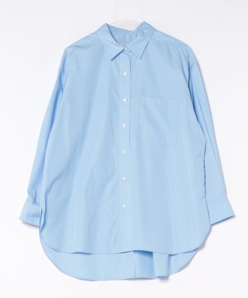 Traditional Weatherwear（トラディショナルウェザーウェア）の「RUNCORN（Tシャツ/カットソー・レディース・サックスブルー/ホワイト・XS/S）」の2枚目の写真