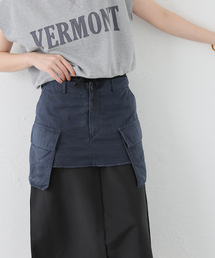 INSCRIRE/アンスクリア  Cargo Layered Skirt スカート