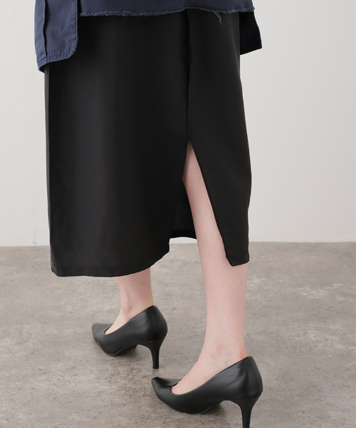 INSCRIRE(アンスクリア)の「INSCRIRE/アンスクリア Cargo Layered Skirt スカート(スカート・レディース・ネイビー/カーキ・36/38)」の18枚目の写真