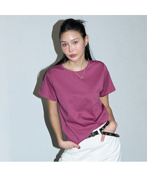 アセンティックシルケットTシャツ(ネイビー)