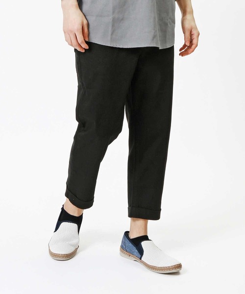 TopIsm(トップイズム)の「コットン無地 ストレッチクロップドパンツ(チノパンツ・メンズ・オリーブ/ホワイト/ブラック/チャコールグレー/レッド/グレー/ネイビー/ベージュ・XXL/XL/L/M/S)」の22枚目の写真