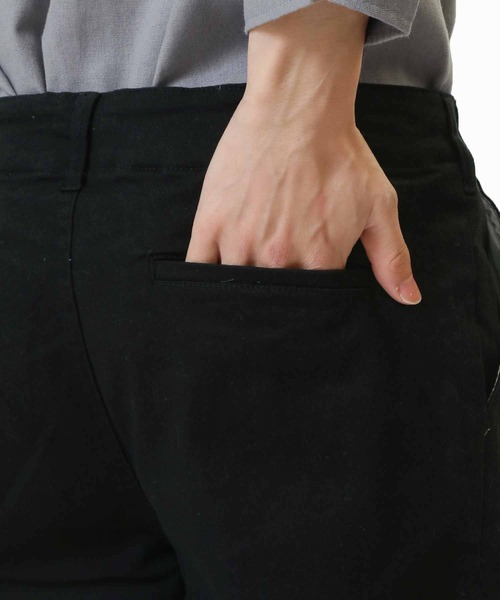 TopIsm(トップイズム)の「コットン無地 ストレッチクロップドパンツ(チノパンツ・メンズ・オリーブ/ホワイト/ブラック/チャコールグレー/レッド/グレー/ネイビー/ベージュ・XXL/XL/L/M/S)」の14枚目の写真