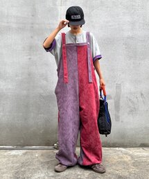 サロペット・オーバーオール・オールインワン Purple SOUNDSGOOOOD｜サウンズグッド（レディース）のサロペット
