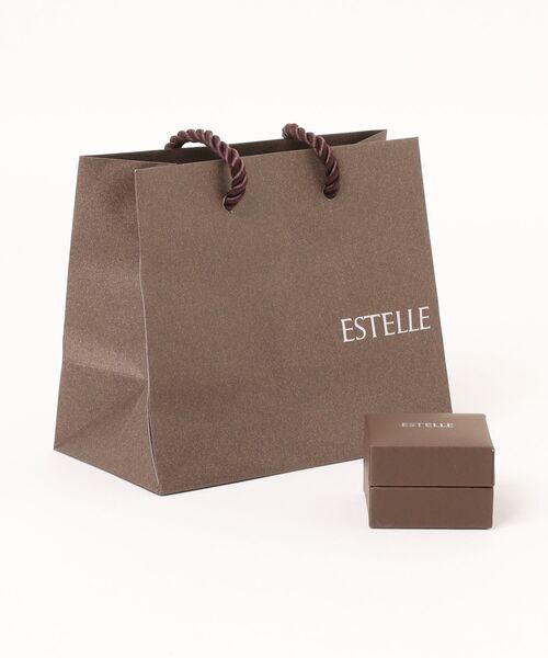 ESTELLE(エステール)の「K10 イエローゴールド オパール ムーン ピアス ESTELLE/エステール WEB限定(ピアス(両耳用)・レディース・イエローゴールド・-)」の11枚目の写真
