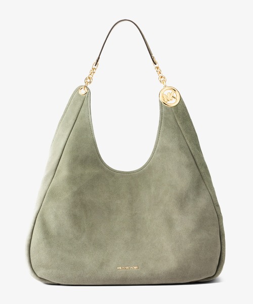 MICHAEL KORS(マイケルコース)の「LG TRPL COMPT SHLDR TOTE(ショルダーバッグ・レディース・グリーン系・FREE)」の1枚目の写真