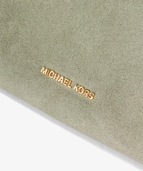 MICHAEL KORS(マイケルコース)の「LG TRPL COMPT SHLDR TOTE(ショルダーバッグ・レディース・グリーン系・FREE)」の6枚目の写真