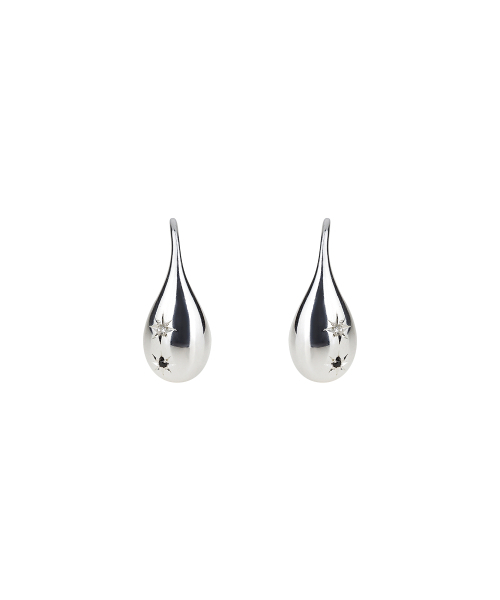 XANADU（ザナドゥ）の「DUO STAR EARRING SILVER（ピアス（両耳用）・レディース・その他・FREE）」の3枚目の写真