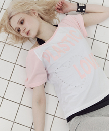 P/L RAGLAN TOP / PINK