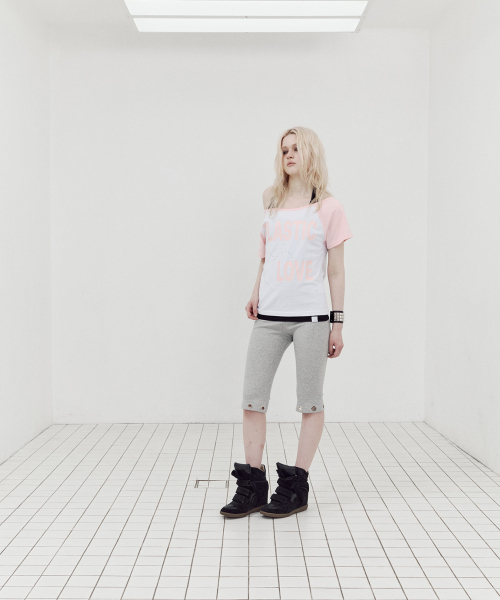 SETUP-EXE(セットアップイーエックスイー)の「P/L RAGLAN TOP / PINK(Tシャツ/カットソー・レディース・その他・OS)」の3枚目の写真