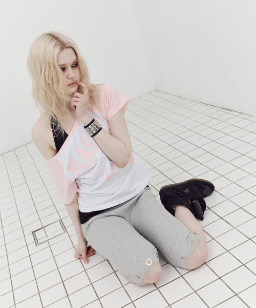 SETUP-EXE(セットアップイーエックスイー)の「P/L RAGLAN TOP / PINK(Tシャツ/カットソー・レディース・その他・OS)」の9枚目の写真