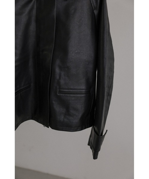 tento(テント)の「2style leather jacket(その他アウター・レディース・ブラウン/ブラック・1/2)」の15枚目の写真