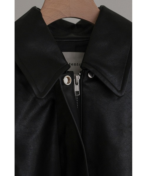 tento(テント)の「2style leather jacket(その他アウター・レディース・ブラウン/ブラック・1/2)」の13枚目の写真
