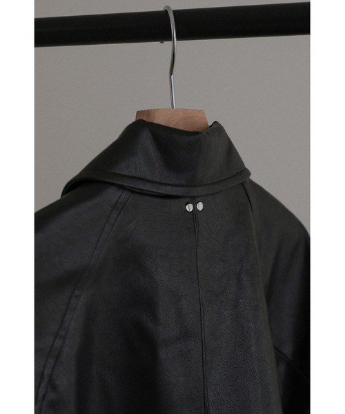 tento(テント)の「2style leather jacket(その他アウター・レディース・ブラウン/ブラック・1/2)」の14枚目の写真