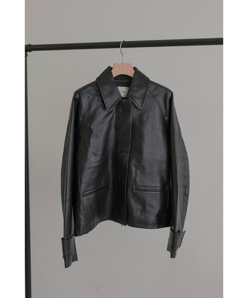 tento(テント)の「2style leather jacket(その他アウター・レディース・ブラウン/ブラック・1/2)」の9枚目の写真