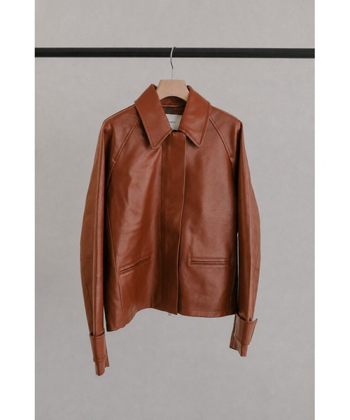 tento(テント)の「2style leather jacket(その他アウター・レディース・ブラウン/ブラック・1/2)」の10枚目の写真