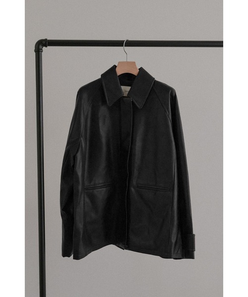 tento(テント)の「2style leather jacket(その他アウター・レディース・ブラウン/ブラック・1/2)」の11枚目の写真