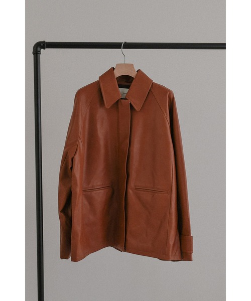 tento(テント)の「2style leather jacket(その他アウター・レディース・ブラウン/ブラック・1/2)」の12枚目の写真