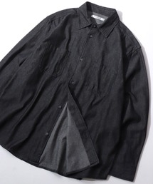 SITRY | Denim Shirt/ヴィンテージライク オーバーサイズ デニムシャツ(シャツ/ブラウス)
