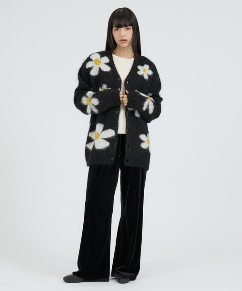 TOWNCRAFT(タウンクラフト)の「【TOWNCRAFT/タウンクラフト】MOHAIR SHAGGY JACQUARD CARDIGAN モヘア シャギー ジャガード カーディガン(カーディガン/ボレロ・メンズ・その他1・S/M)」の9枚目の写真