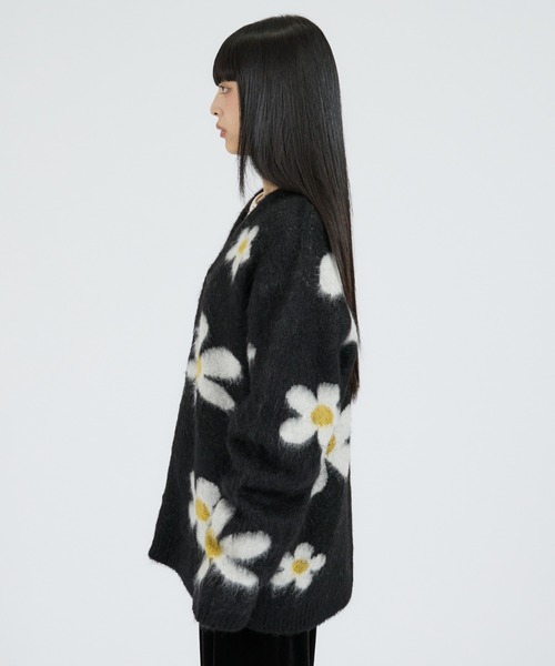 TOWNCRAFT(タウンクラフト)の「【TOWNCRAFT/タウンクラフト】MOHAIR SHAGGY JACQUARD CARDIGAN モヘア シャギー ジャガード カーディガン(カーディガン/ボレロ・メンズ・その他1・S/M)」の6枚目の写真