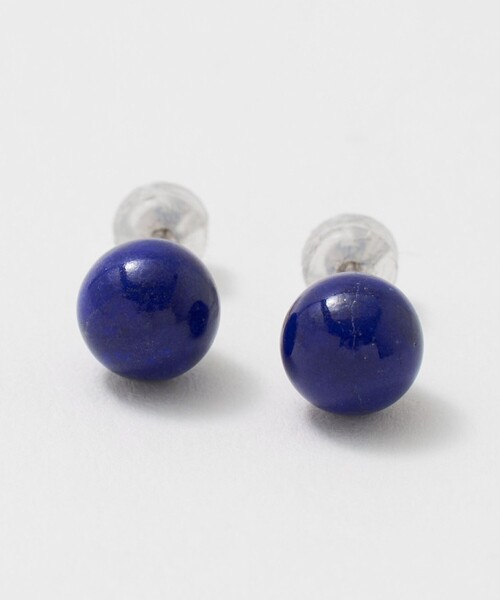 LOEFF(ロエフ)の「【別注】<Haute Joaillerie AKIO MORI>ラピスラズリ ピアス(ピアス(両耳用)・レディース・ロイヤルブルー・FREE)」の4枚目の写真