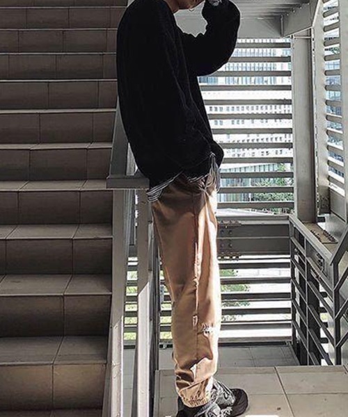KELVIN(ケルヴァン)の「Classic Waffle Knit クラシックワッフルニット(ニット/セーター・メンズ・グレー/グリーン/ブラック・MEDIUM/LARGE)」の6枚目の写真