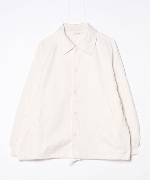 beautiful people（ビューティフルピープル）の「nylon shrink sweat coach jacke 1626302005（ブルゾン・メンズ・ブラック/オフホワイト・36）」の2枚目の写真