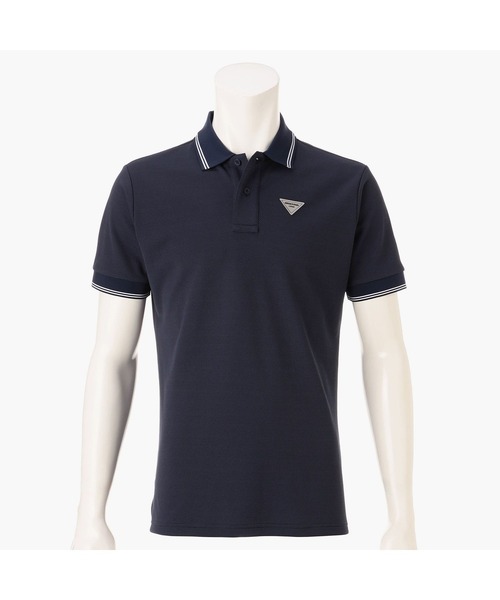 BRIEFING（ブリーフィング）の「【BRIEFING GOL／ブリーフィングゴルフ】 REF MEN’S MINI LINE POLO（ポロシャツ・メンズ・グレー/ブラック/ネイビー・M/L）」の3枚目の写真