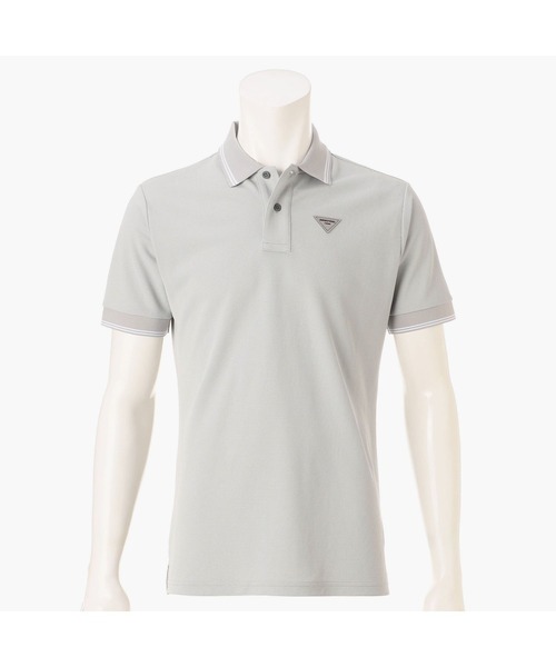 BRIEFING（ブリーフィング）の「【BRIEFING GOL／ブリーフィングゴルフ】 REF MEN’S MINI LINE POLO（ポロシャツ・メンズ・グレー/ブラック/ネイビー・M/L）」の2枚目の写真