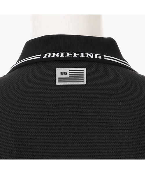 BRIEFING（ブリーフィング）の「【BRIEFING GOL／ブリーフィングゴルフ】 REF MEN’S MINI LINE POLO（ポロシャツ・メンズ・グレー/ブラック/ネイビー・M/L）」の13枚目の写真