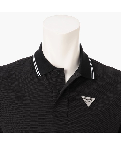 BRIEFING（ブリーフィング）の「【BRIEFING GOL／ブリーフィングゴルフ】 REF MEN’S MINI LINE POLO（ポロシャツ・メンズ・グレー/ブラック/ネイビー・M/L）」の15枚目の写真