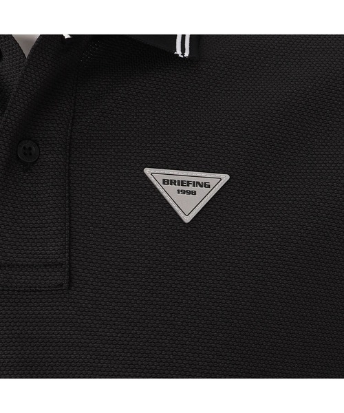 BRIEFING（ブリーフィング）の「【BRIEFING GOL／ブリーフィングゴルフ】 REF MEN’S MINI LINE POLO（ポロシャツ・メンズ・グレー/ブラック/ネイビー・M/L）」の16枚目の写真