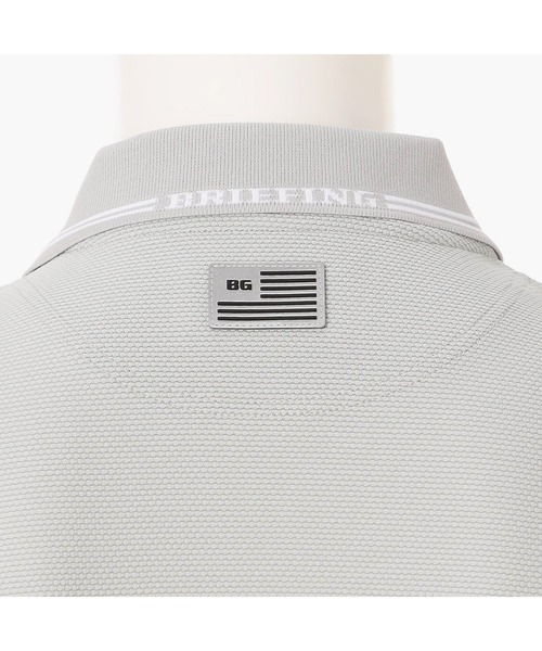 BRIEFING（ブリーフィング）の「【BRIEFING GOL／ブリーフィングゴルフ】 REF MEN’S MINI LINE POLO（ポロシャツ・メンズ・グレー/ブラック/ネイビー・M/L）」の22枚目の写真