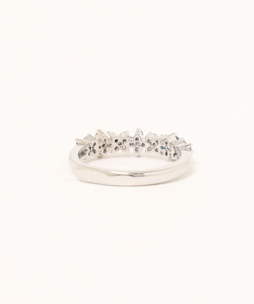 Burner(バーナー)の「【Sonu jewelry(ソヌジュエリー)】カラーストーン フラワーオープンリング son-ring-32-4【RBTS】(リング・レディース・シルバー/ゴールド・FREE)」の3枚目の写真