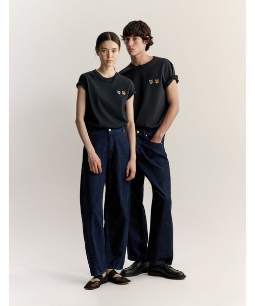 Maison Kitsune(メゾンキツネ)の「DOUBLE FOX HEAD REGULAR TEE-SHIRT(Tシャツ/カットソー・レディース・ホワイト系その他/ブラック・S/M/XS/L)」の13枚目の写真