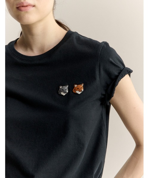 Maison Kitsune(メゾンキツネ)の「DOUBLE FOX HEAD REGULAR TEE-SHIRT(Tシャツ/カットソー・レディース・ホワイト系その他/ブラック・S/M/XS/L)」の15枚目の写真