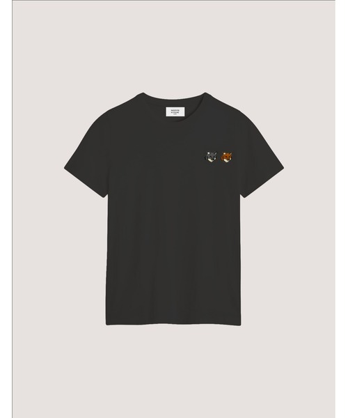 Maison Kitsune(メゾンキツネ)の「DOUBLE FOX HEAD REGULAR TEE-SHIRT(Tシャツ/カットソー・レディース・ホワイト系その他/ブラック・S/M/XS/L)」の6枚目の写真