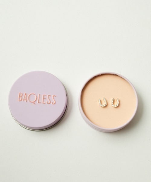 BAQLESS（バックレス）の「[BAQLESS/バックレス] ZIRCONIA HONESTY ALINA ゴールド ピアス（ピアス（両耳用）・レディース・ゴールド・ONE SIZE）」の7枚目の写真